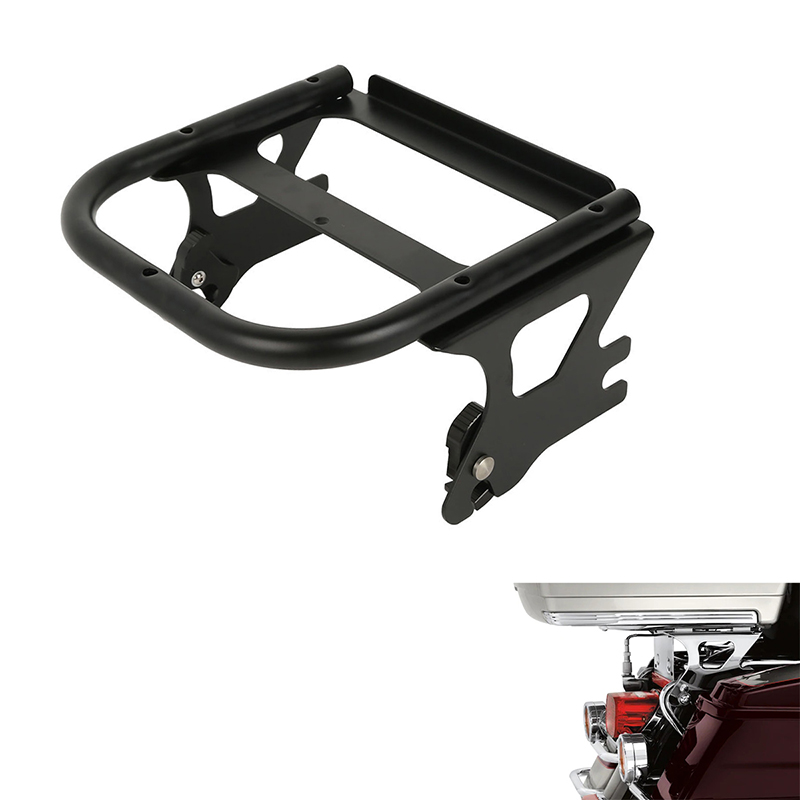 Motorcycle Gear Rack - Motorcycle Detachable Two-up Mount Luggage Rack