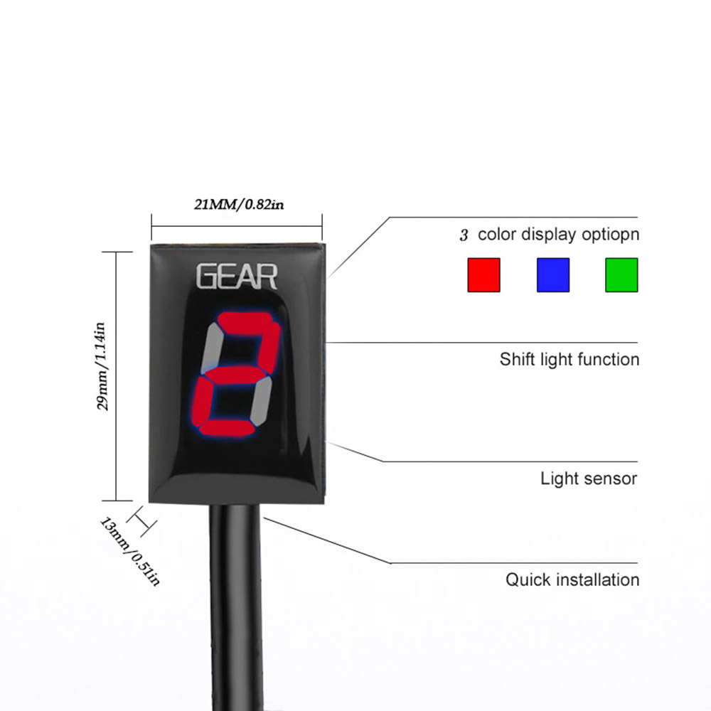 Gear Display Indicator For HON - Gear Indicator Display recension och pris
