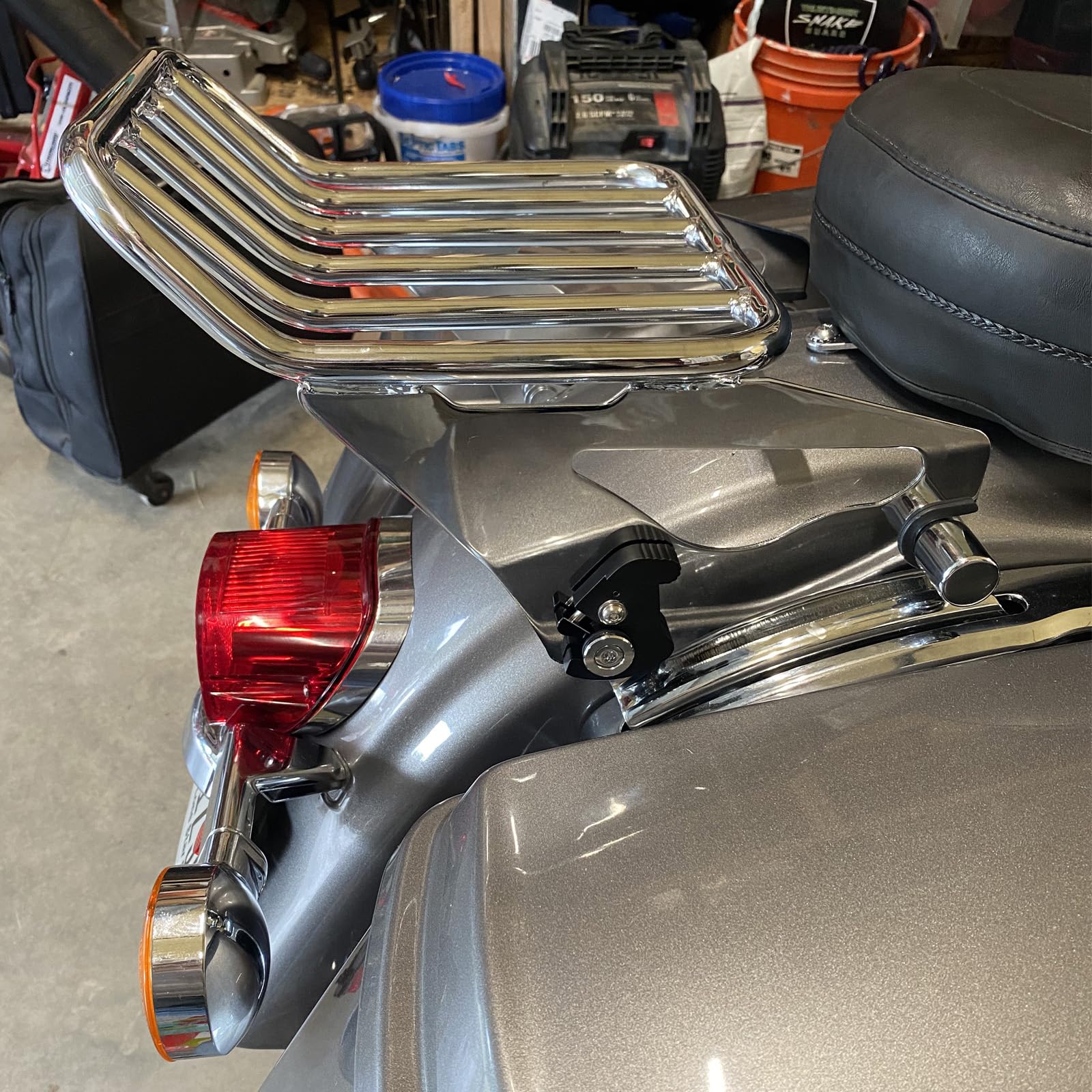 Detachable Two-Up Motorcycle L - Motorcycle Gear Rack recension och pris