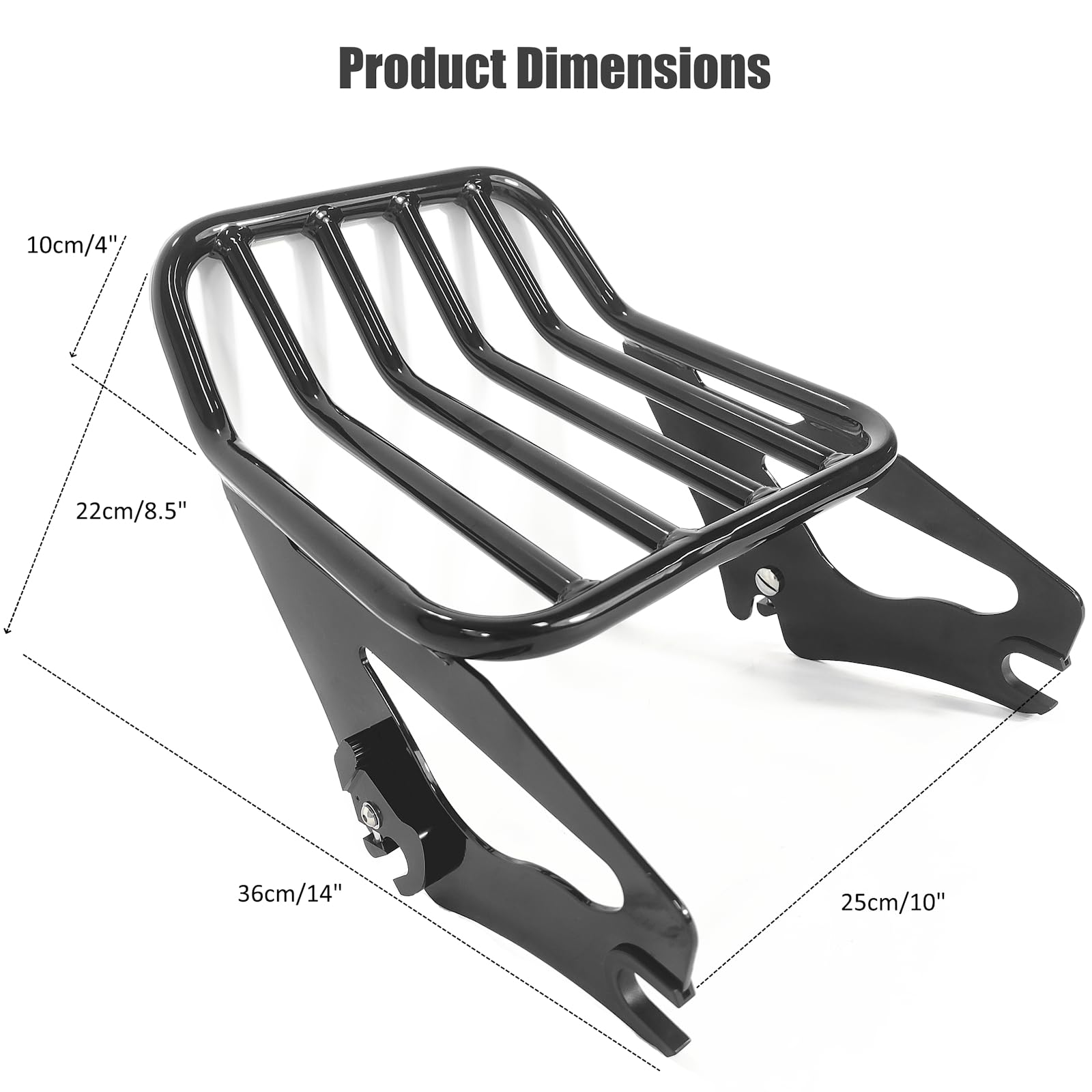 Detachable Two-Up Motorcycle L - Motorcycle Gear Rack recension och pris