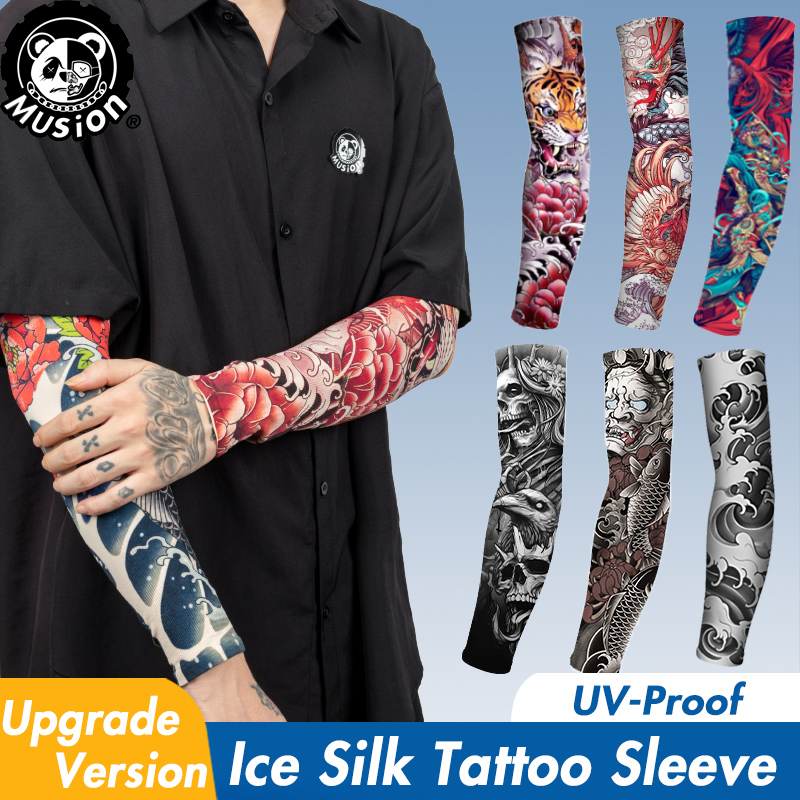 Musion New Seamless Tattoo Sle - Motorcycle Gear Sleeve recension och pris