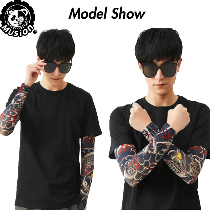 Musion New Seamless Tattoo Sle - Motorcycle Gear Sleeve recension och pris