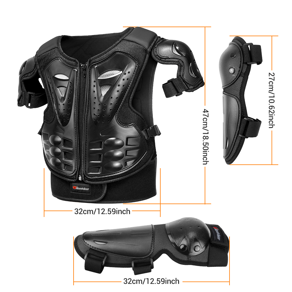 Kid's Motorcycle Armor Chest V - Xs Motorcycle Gear recension och pris