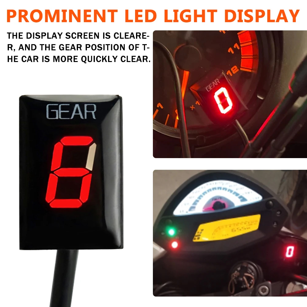 Motorcycle Accessories Gear In - Gear Indicator Display recension och pris