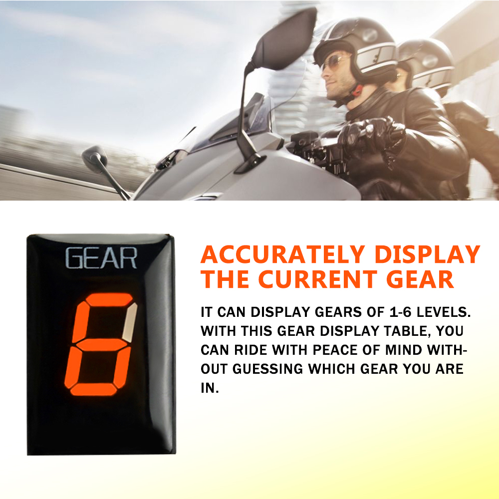 Motorcycle Gear Display Indica - Gear Indicator Display recension och pris