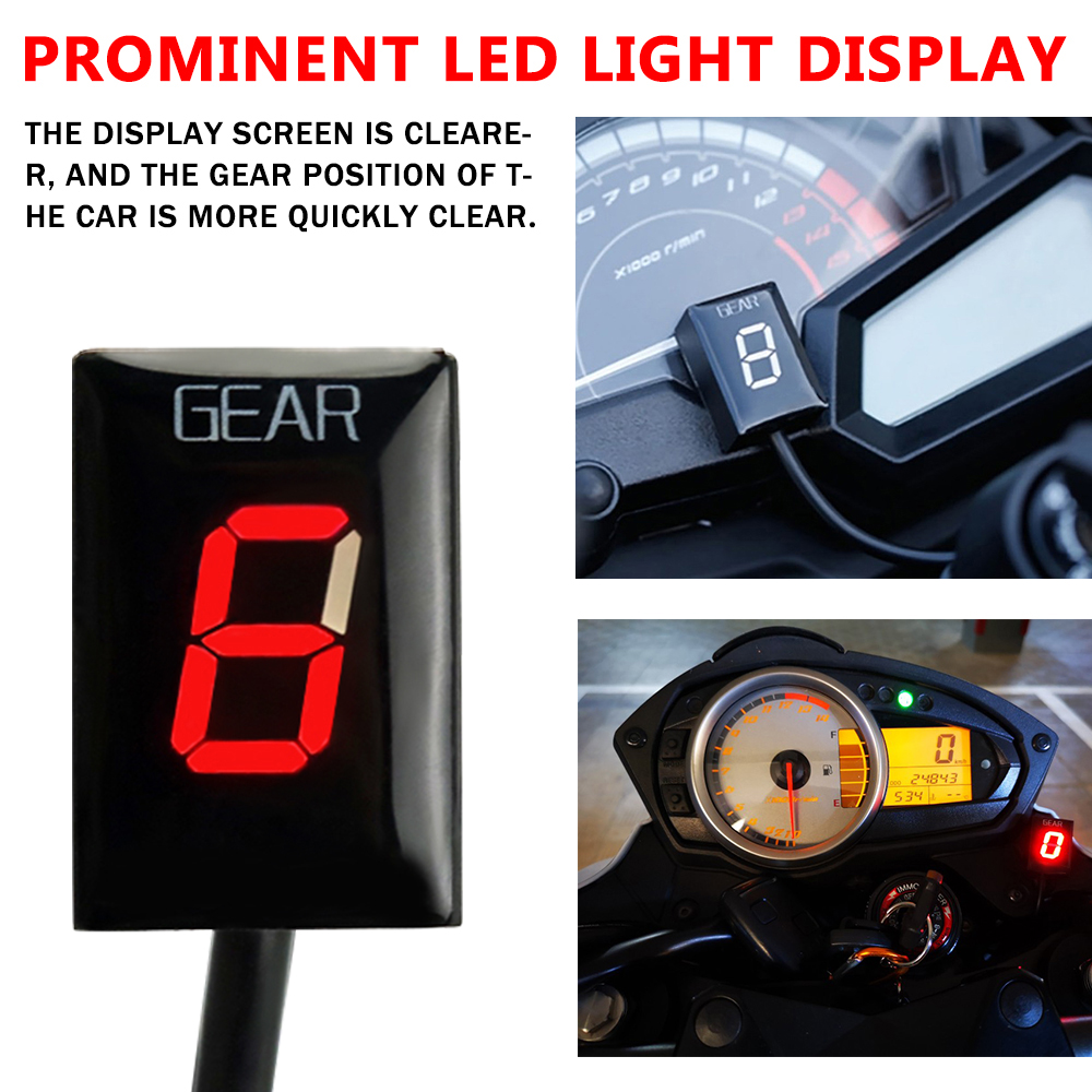 For Kawasaki Z750 Z1000 Z-750  - Gear Indicator Display recension och pris