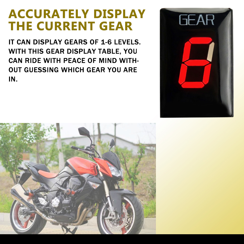 For Kawasaki Z750 Z1000 Z-750  - Gear Indicator Display recension och pris