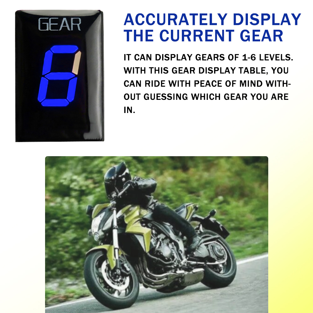 Motorcycle Gear Indicator For  - Gear Indicator Display recension och pris