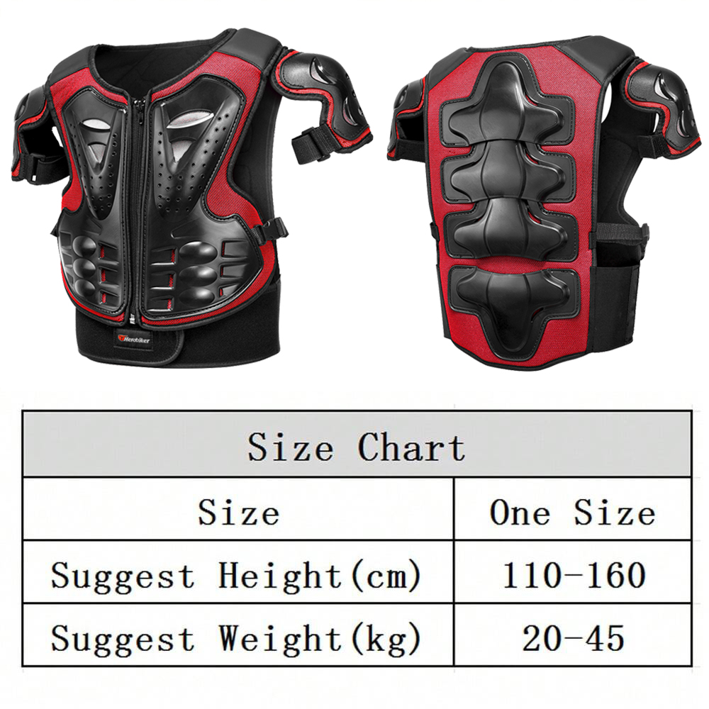 Motorcycle Armor Vest Protecti - Xs Motorcycle Gear recension och pris