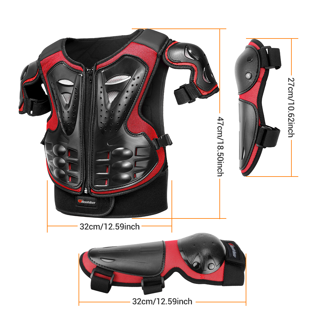 Motorcycle Armor Vest Protecti - Xs Motorcycle Gear recension och pris