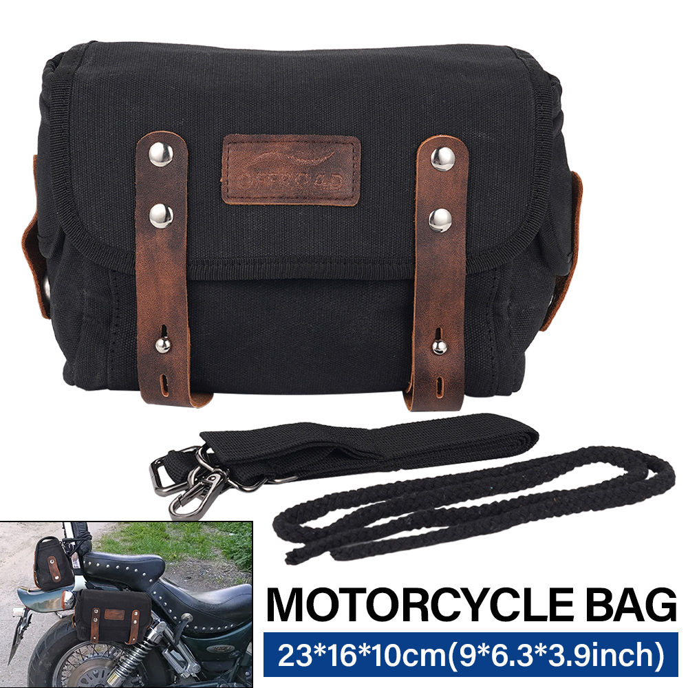 Black Motorcycle Saddle Bag Un - Motorcycle Gear Warehouse recension och pris