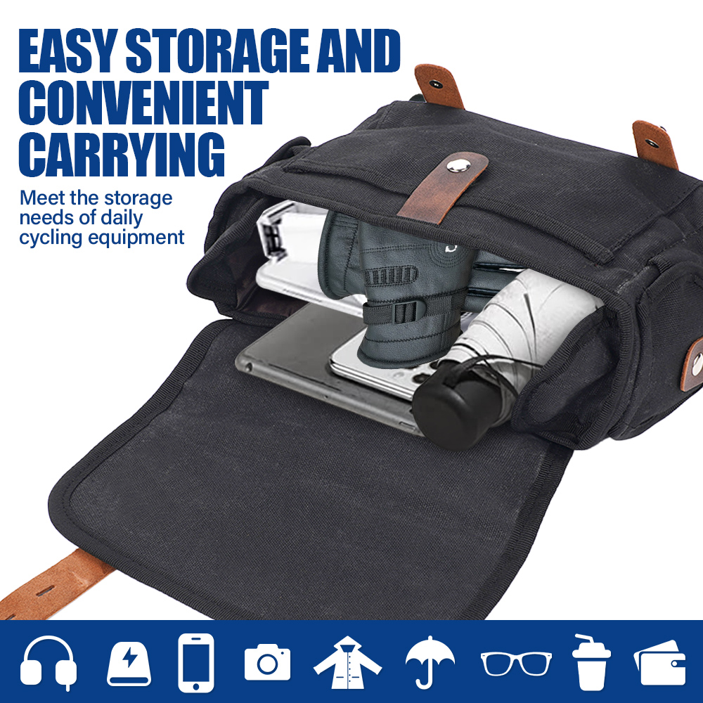 Black Motorcycle Saddle Bag Un - Motorcycle Gear Warehouse recension och pris