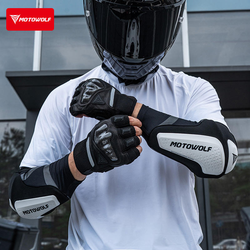 New Motorcycle Elbow Pads Elas - Motorcycle Gear Sleeve recension och pris