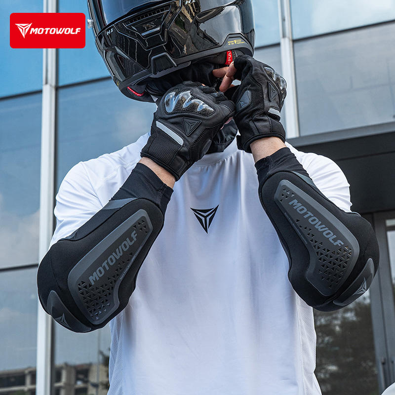New Motorcycle Elbow Pads Elas - Motorcycle Gear Sleeve recension och pris