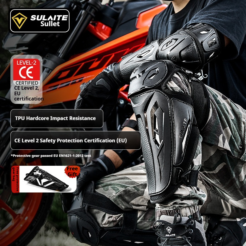 SULAITE Motorcycle Knee and El - Motorcycle Gear Full Set recension och pris