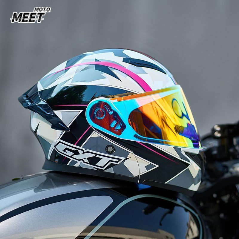 DOT Approved Full Face Helmets - Motorcycle Gear Full Set recension och pris