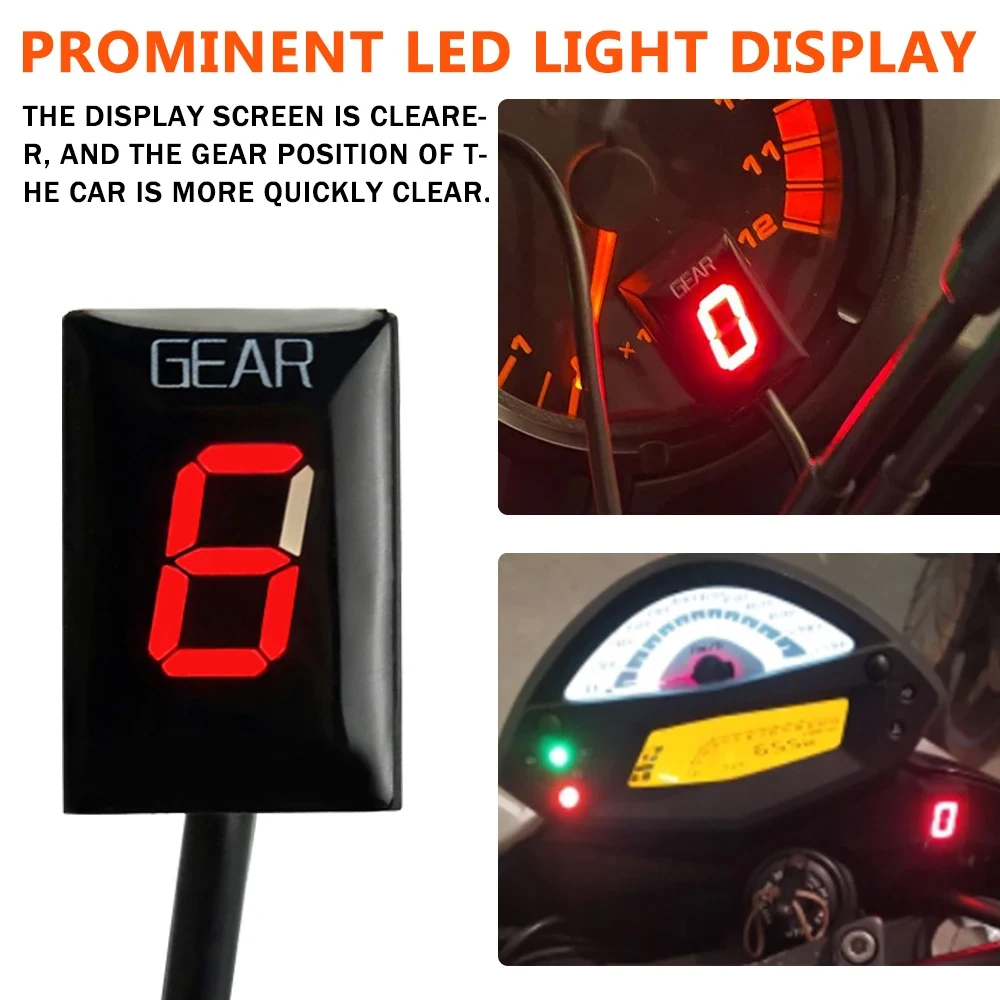 For YAMAHA YZF-R1 YZFR1 YZF-R6 - Gear Indicator Display recension och pris