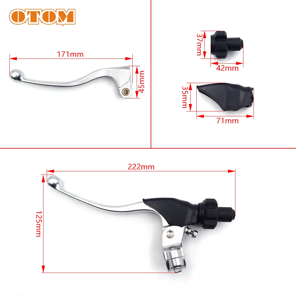 OTOM Motorcycle Clutch Lever A - Motorcycle Gear Sleeve recension och pris