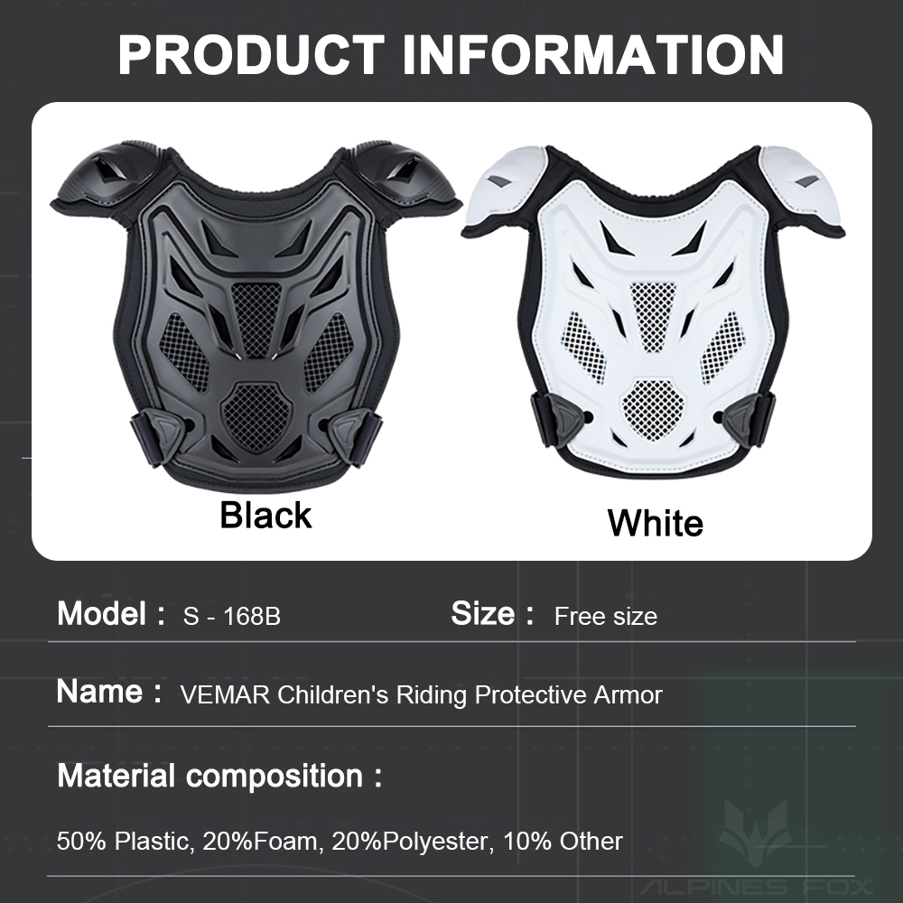 Child Kids Motocross Body Armo - Xs Motorcycle Gear recension och pris