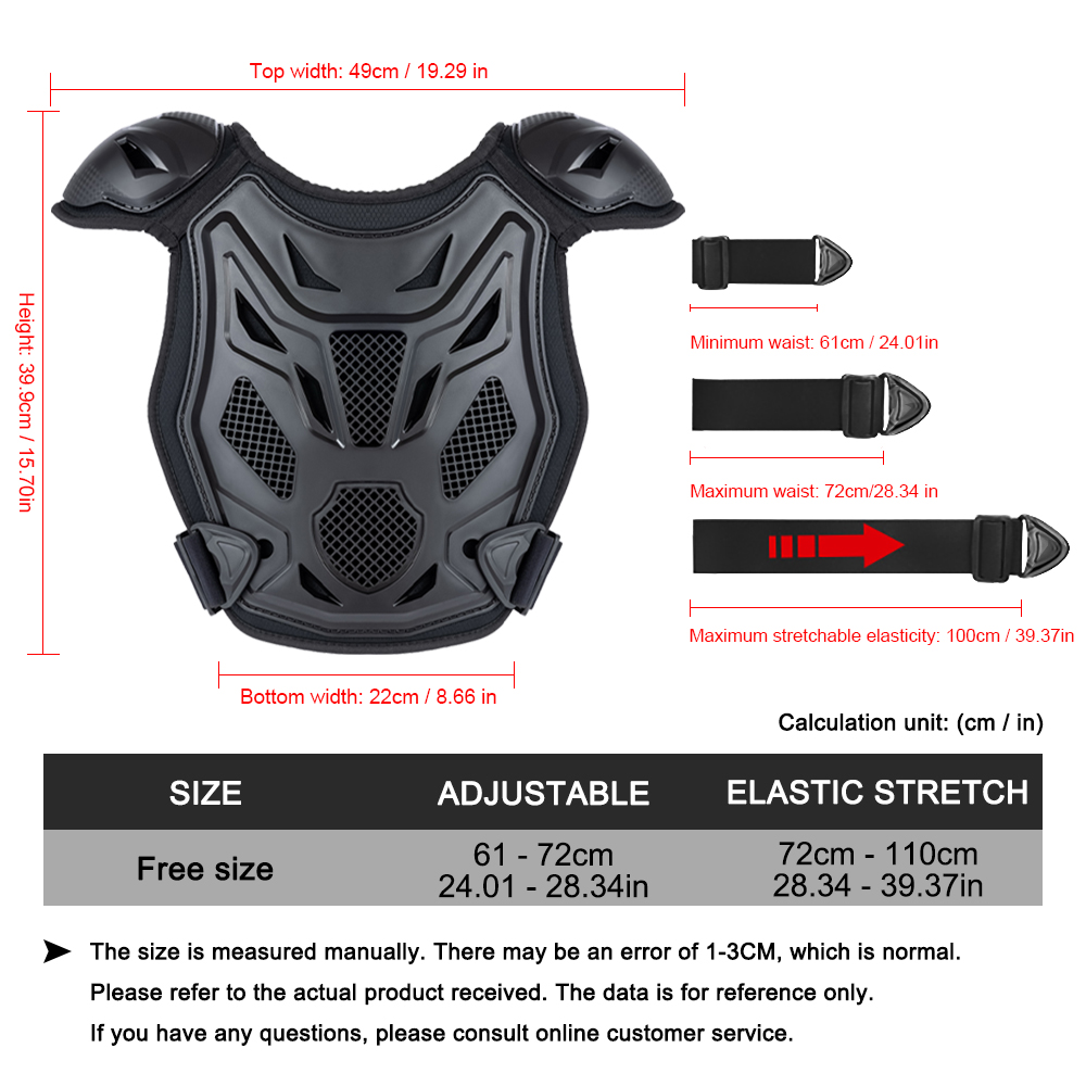 Child Kids Motocross Body Armo - Xs Motorcycle Gear recension och pris