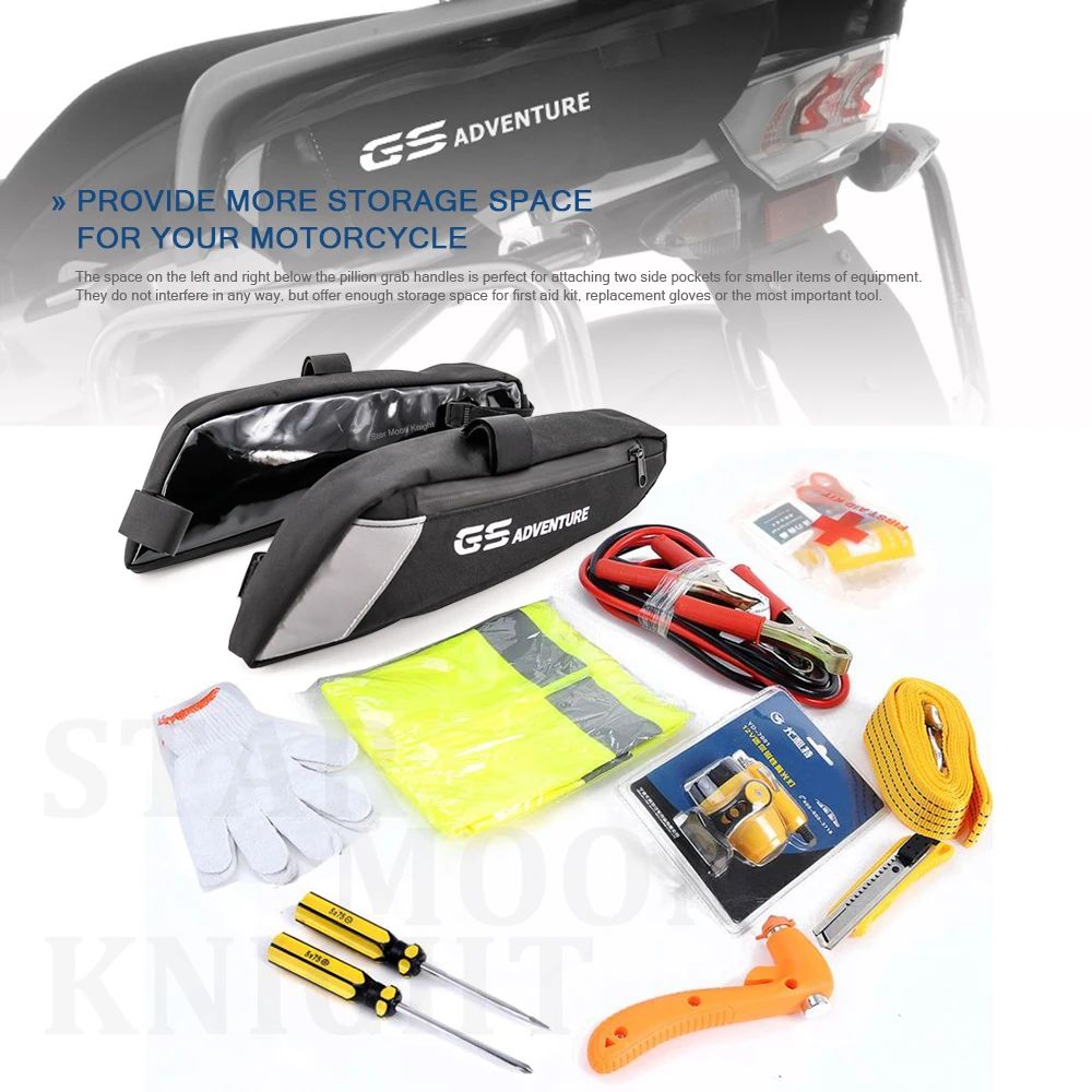 Motorcycle Tail Rack Side bags - Motorcycle Gear Warehouse recension och pris